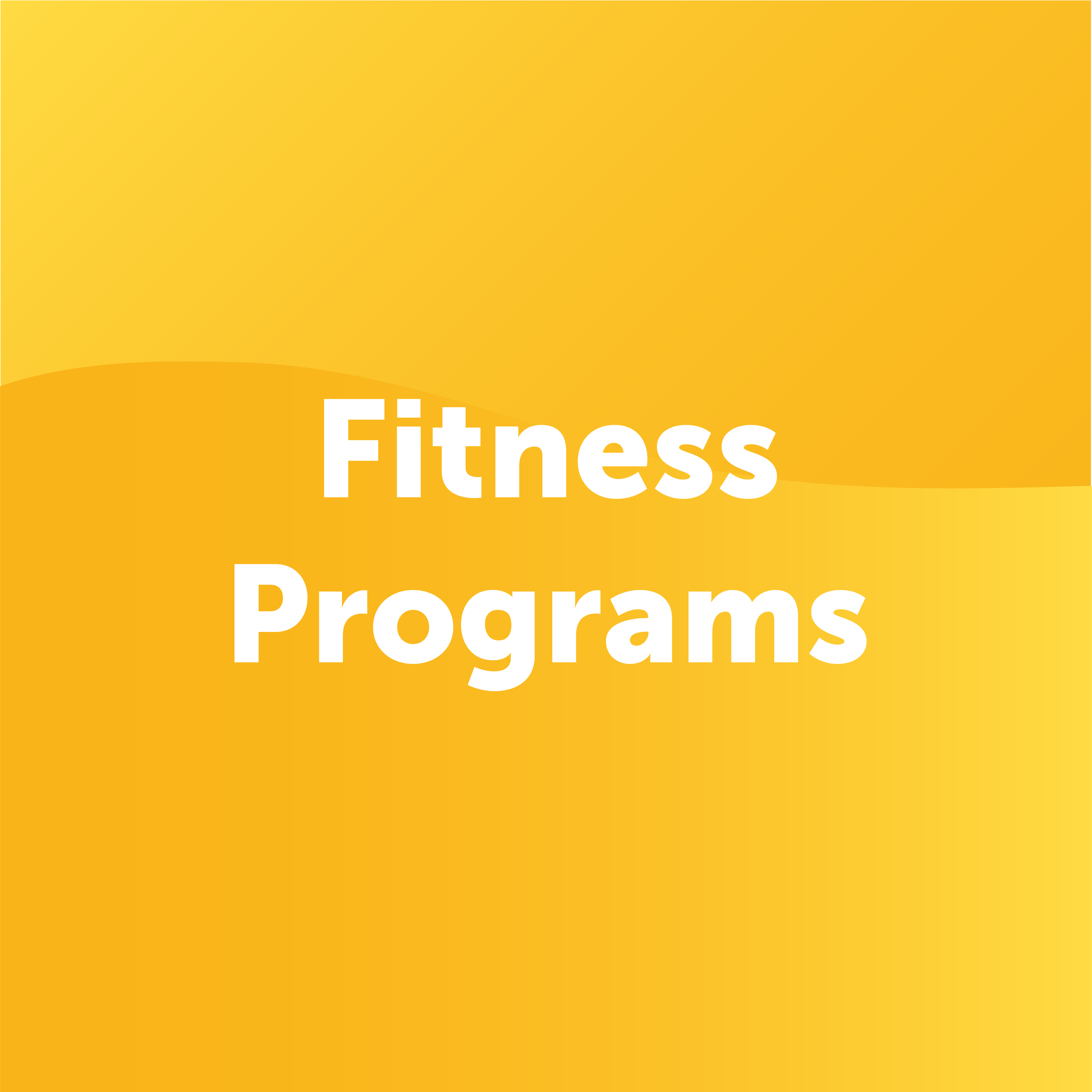 Fitness Programs