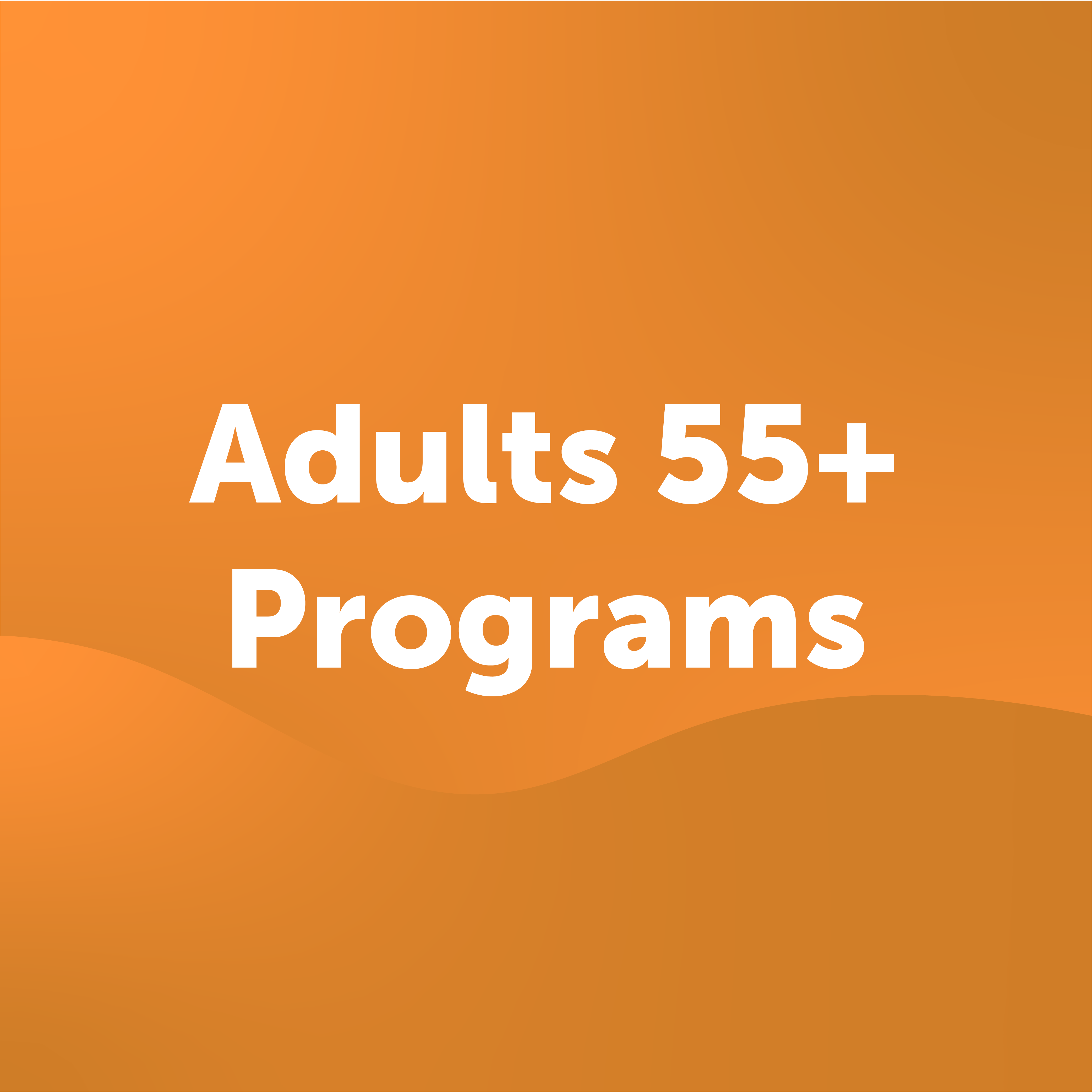 Adults 55+ Programs