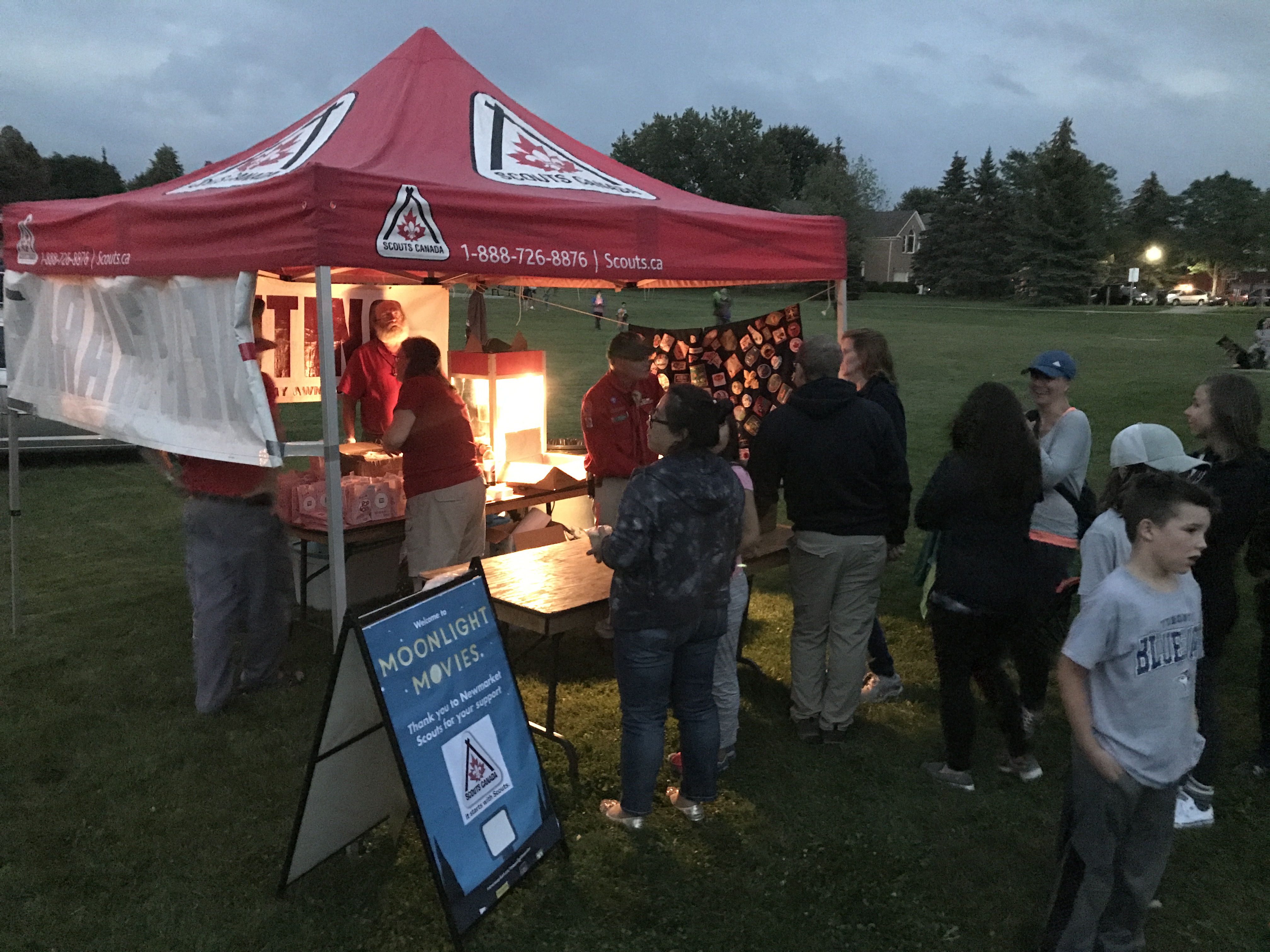 Moonlight Movies Popcorn Stand
