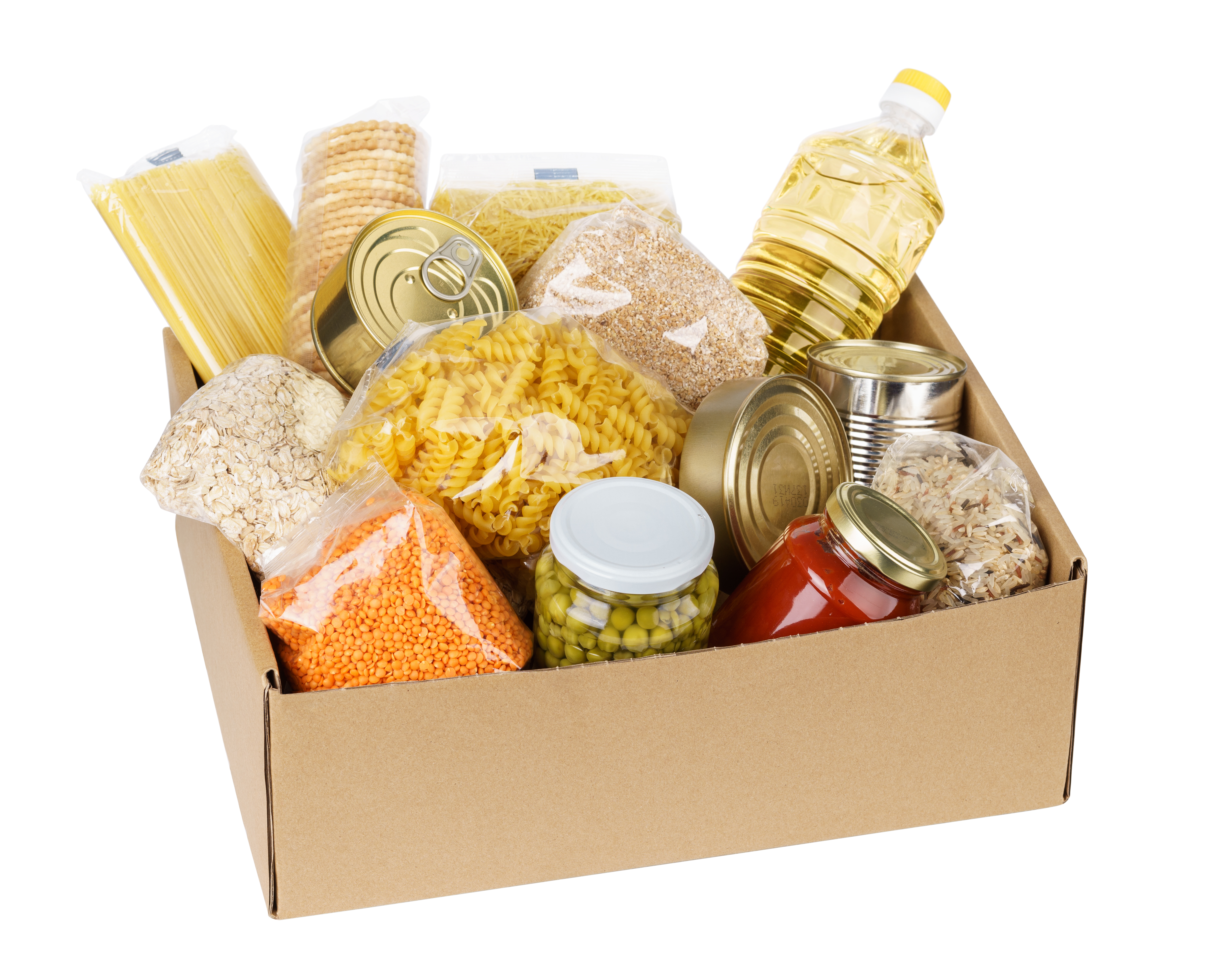 photo of a food hamper